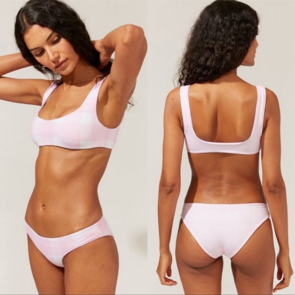 Solid And Tripped Bikini Bottom The Ellereversibl… - image 2